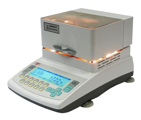 moisture analyzer with printer